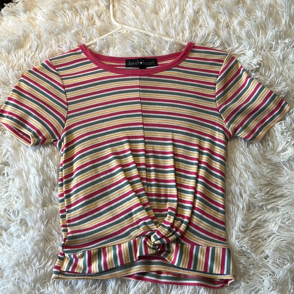 Multi-Colored Crop Top